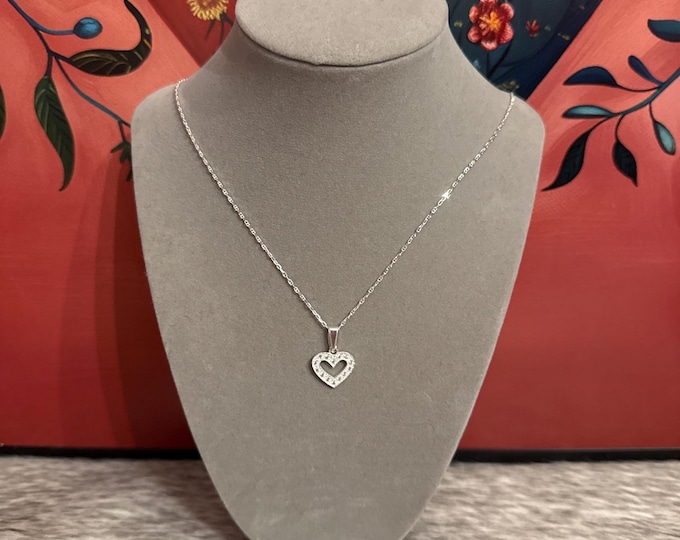 chain with heart pendant