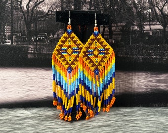 Mexican tribal earrings