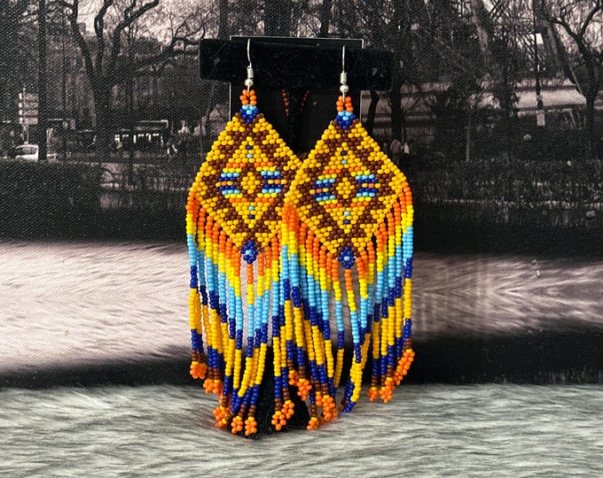 Mexican tribal earrings