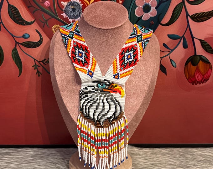 Handmade eagle necklace
