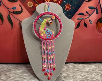 Peacock dreamcatcher
