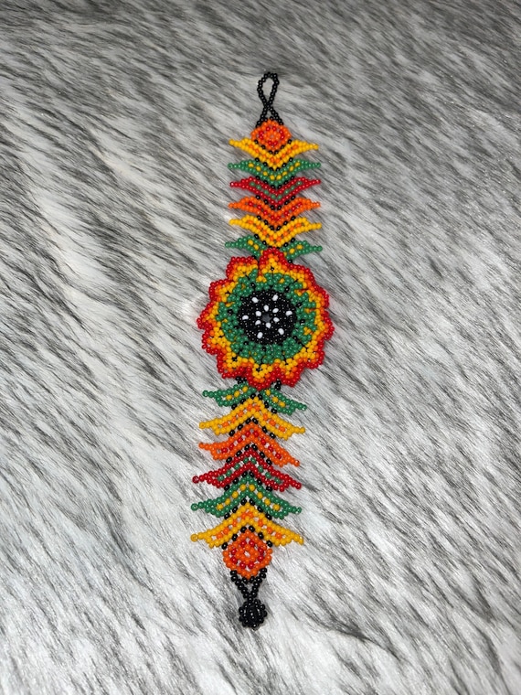 Huichol Flower Bracelets