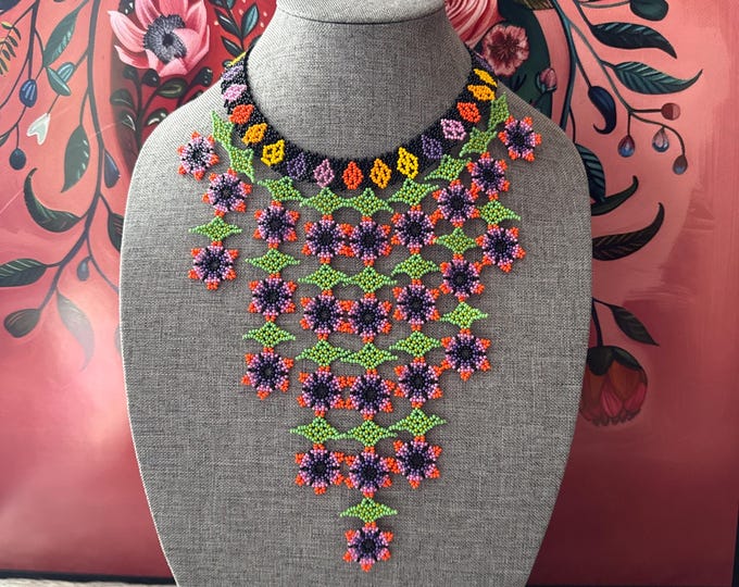 La Huasteca necklace, earring and bracelet set