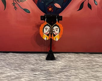 Virgin of Guadalupe earrings