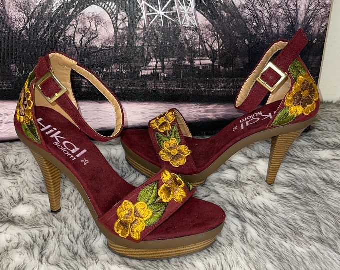 Handmade heel shoe size 9