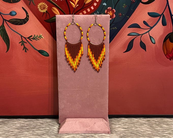 Huichol earrings