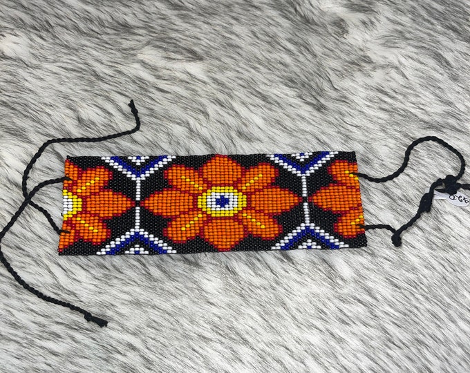 Huichol bracelets or anklets