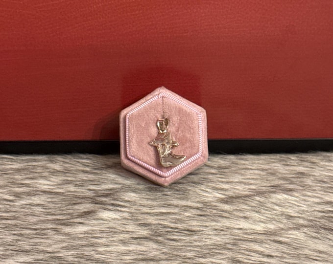 Cowboy Boot Pendant