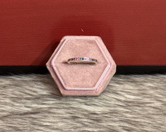 Churumbela ring in 925 silver, size 8