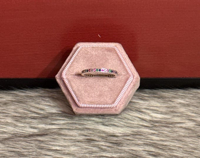 Churumbela ring in 925 silver, size 8