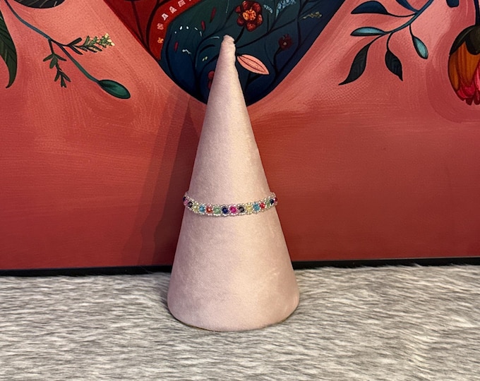 Riviera bracelets with crystal