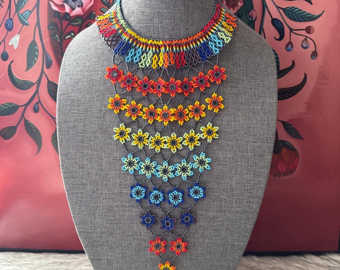 Nefertari necklace, earrings and bracelet set