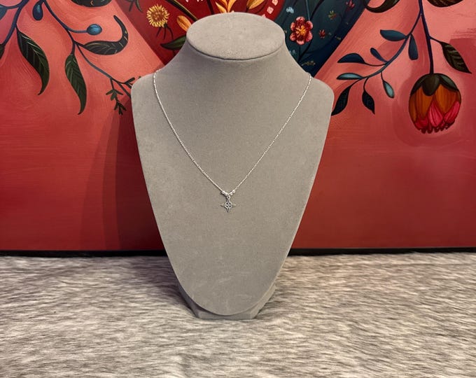 necklace with Witch's Knot pendant