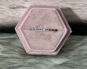 Churumbela ring in 925 silver size 8