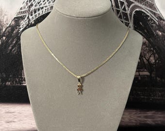 Chain with child pendant