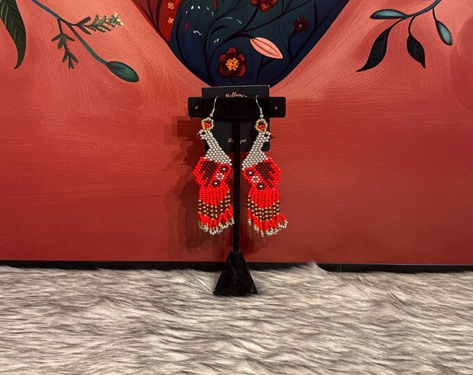 Handmade Peacock Earrings