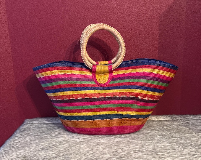 Rainbow Palm Bag