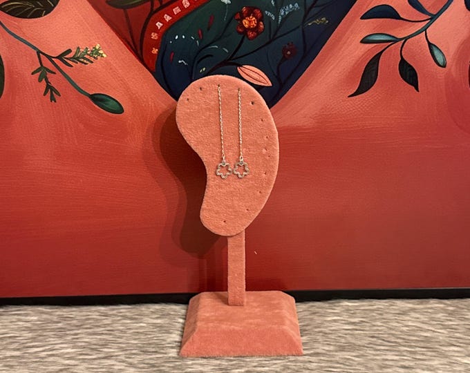 handmade silver earrings