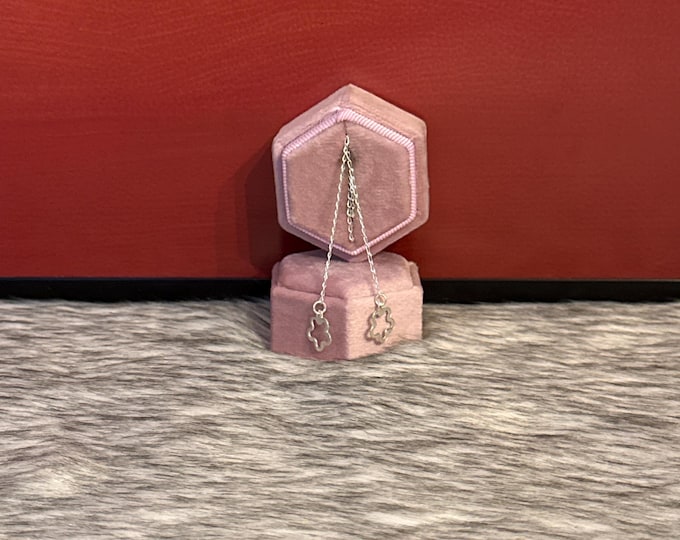 handmade silver earrings