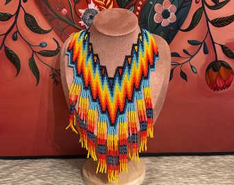 Nahua necklace, earrings and bracelet set