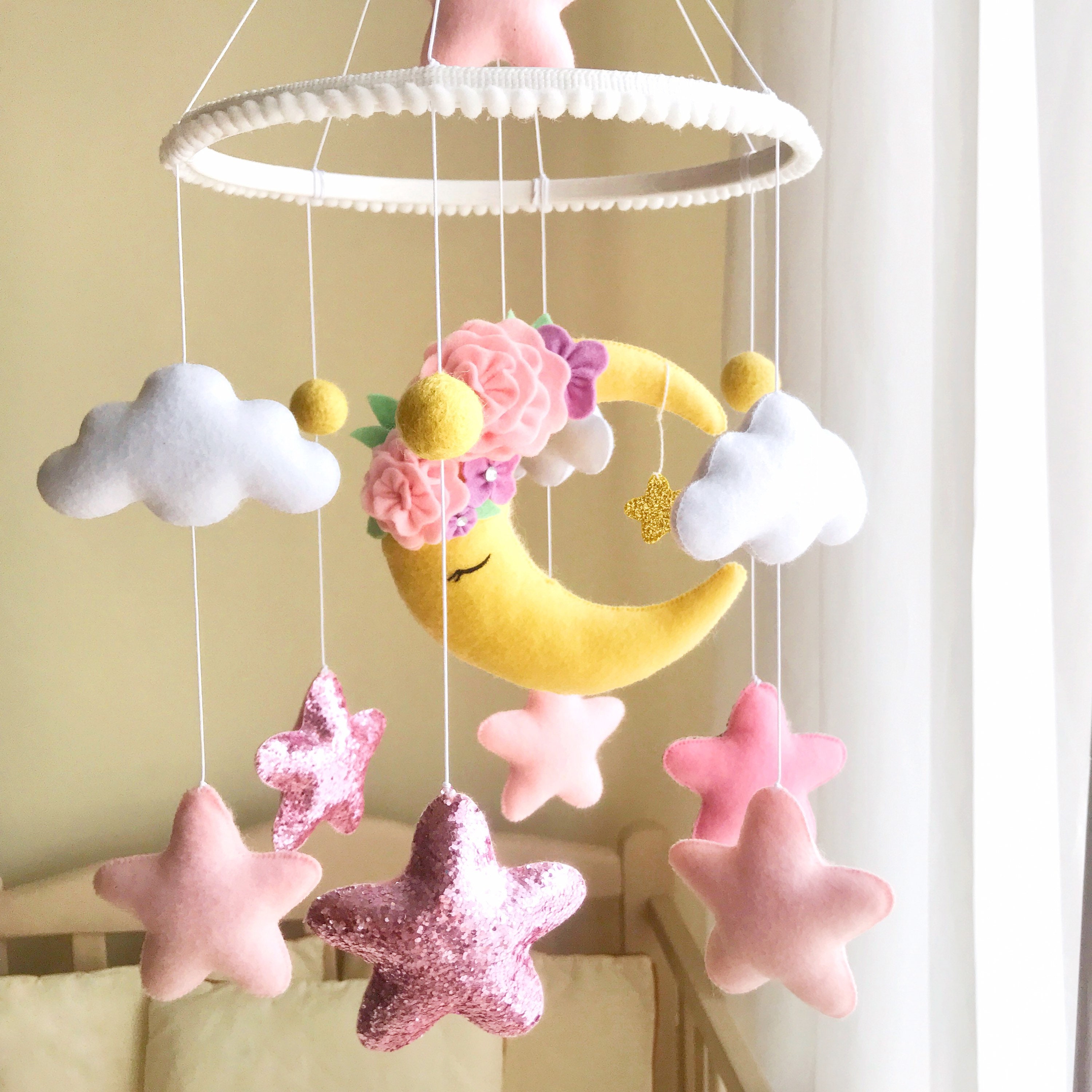 Baby Room Moon Mobile at Jacob Beard blog