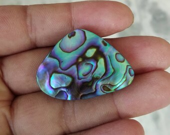 R1575 Natural Abalone Paua Shell cabochons,35X25mm,41.70.cts,..