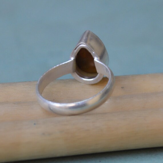 タイガーアイリング タイガーアイリング 天然石 メンズ指輪 大きめ パワーストーンリング