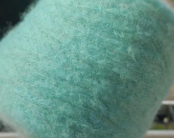 Lace Weight Kid Mohair Blend Yarn: Soft Alpaca Silk Merino - Bleved Glass