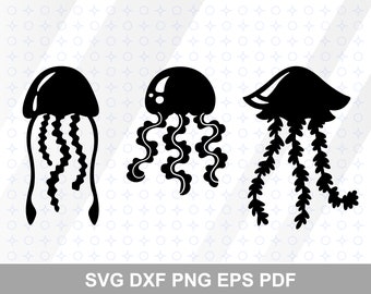 Free Free 71 Outline Cute Jellyfish Svg Jellyfish Clipart SVG PNG EPS DXF File