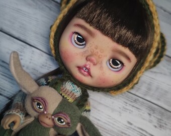 Exklusive Blythe-Puppe, Blythe-Puppe, Puppen, Blythe, Blythe Custom, Ooak-Puppe, Kunstpuppen, Sammelpuppen