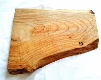 Live Edge Chopping Board, Food Serving Platter, Table Centre Piece - Birch