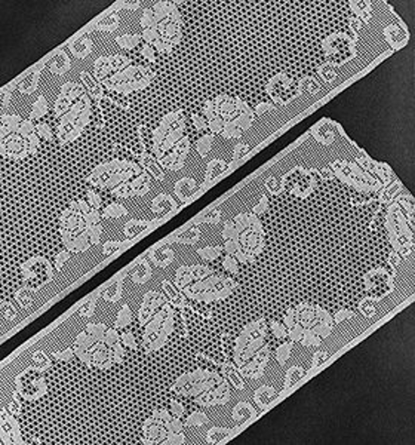 Vintage Butterfly and Rose Table Runner Pattern PDF Crochet Etsy