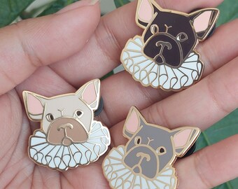 Frenchie Pin - Dog Hard Enamel Pin