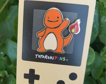 Ditto Charmander Pin - adorable fire starter from generation one