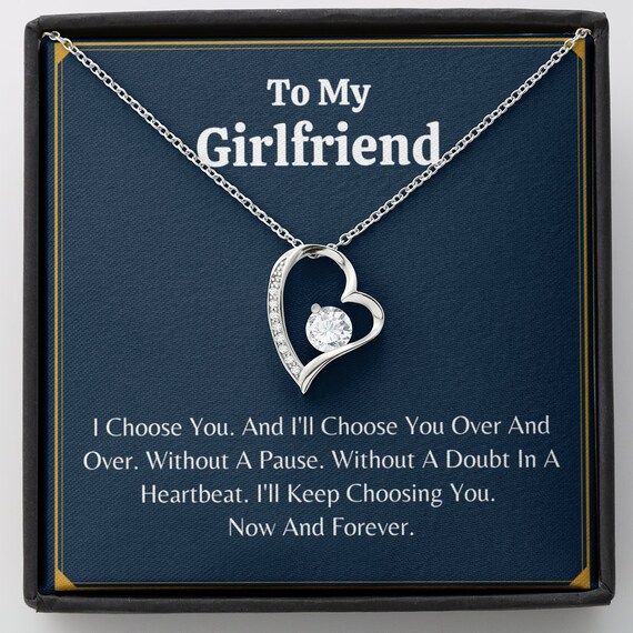Necklace for hotsell girlfriend birthday