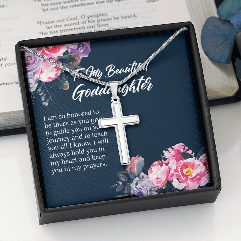 Goddaughter Baptism Gift Goddaughter Gifts From Godmother Etsy