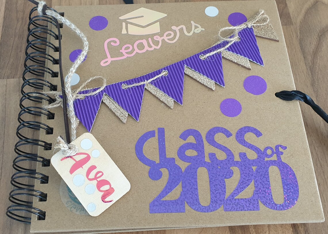 School Leavers Book Leavers Gift Leavers Scrapbook Album Etsy