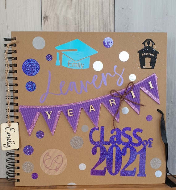 School Leavers Book Leavers Gift Leavers Scrapbook Album Etsy
