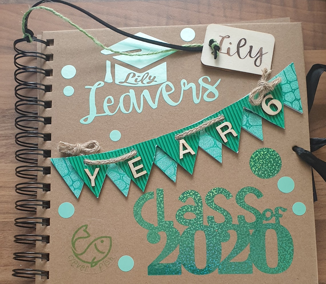 School Leavers Book Leavers Gift Leavers Scrapbook Album Etsy