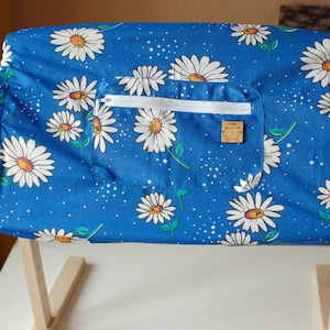 Embroidery Frame Cover - Dust Protection, Zip Pocket & Personal Name Tag for Cross Stitch Lovers