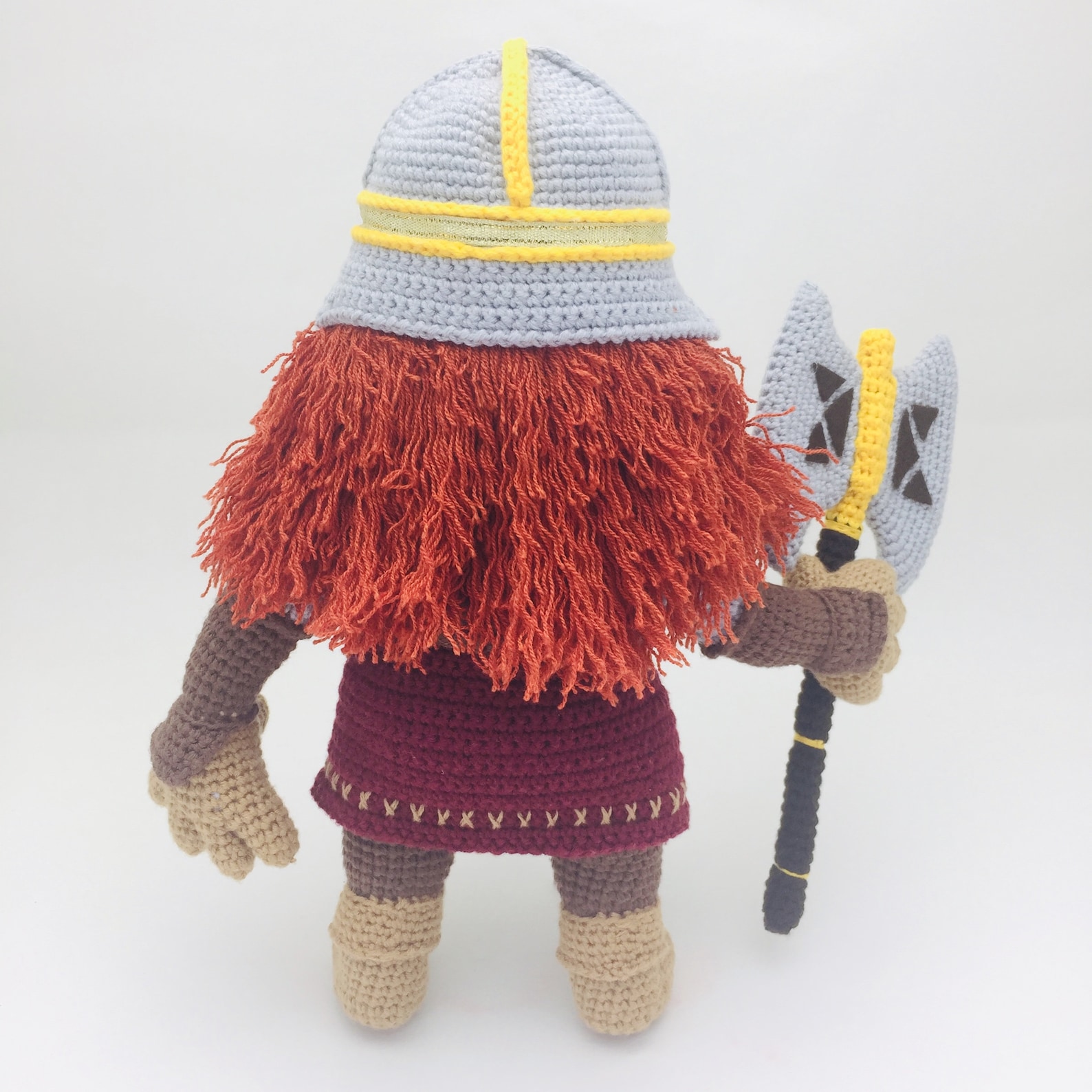 Gimli Home Decor Plush Gimli Crochet Figurine Gimli the Etsy