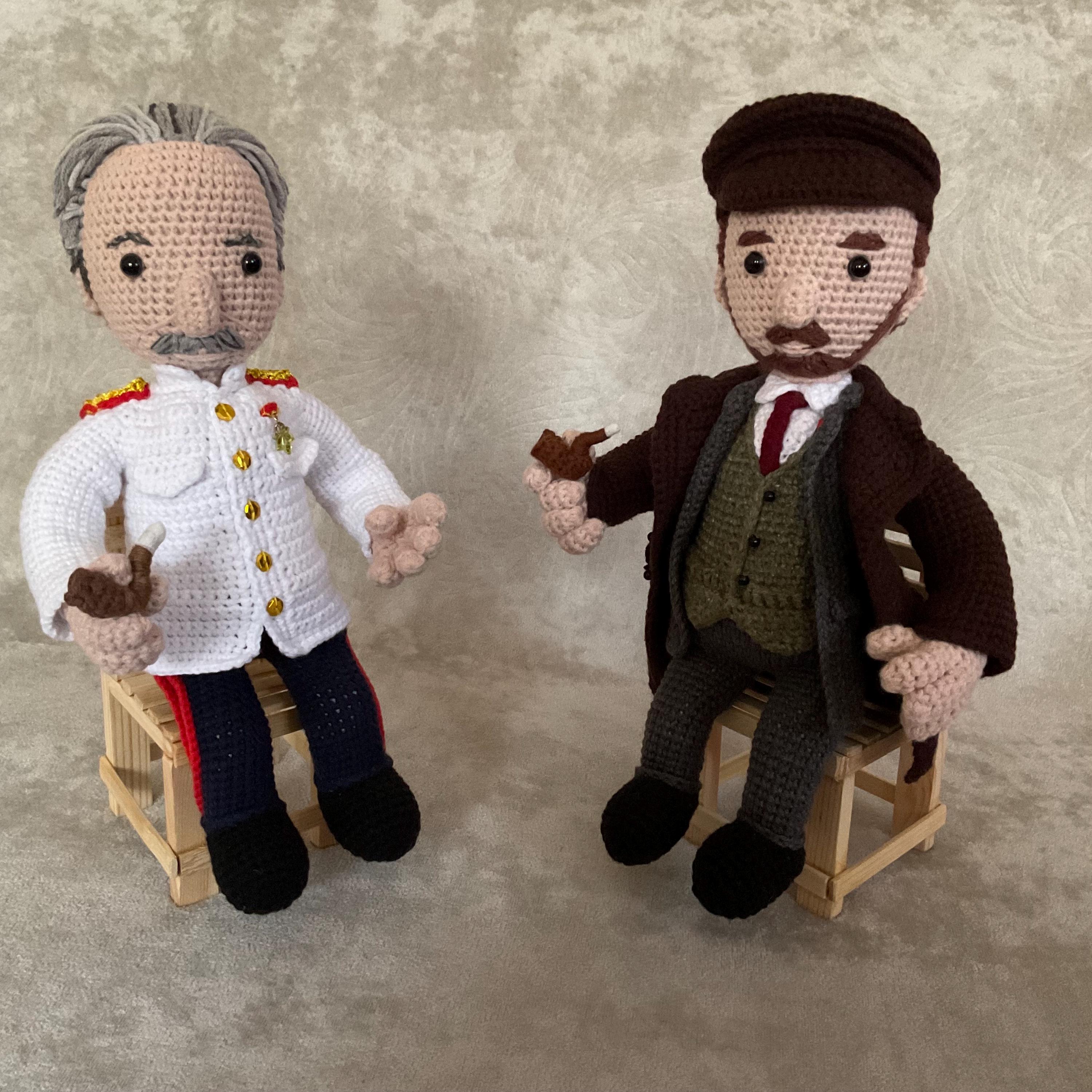 Joseph Stalin Collectible Amigurumi Art Doll | Soviet Union