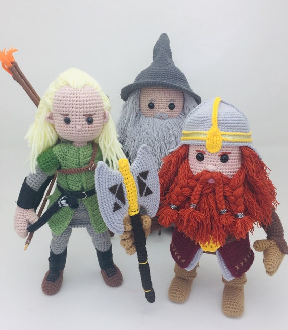 Gecko's Garage Inspired Fan-made Crochet Dolls, Gecko's Garage