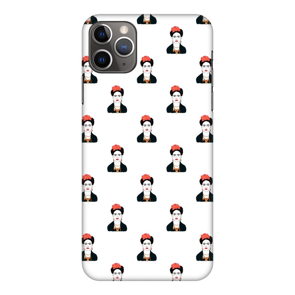 Frida Kahlo On White Fully Printed Matte Phone Case | Etsy