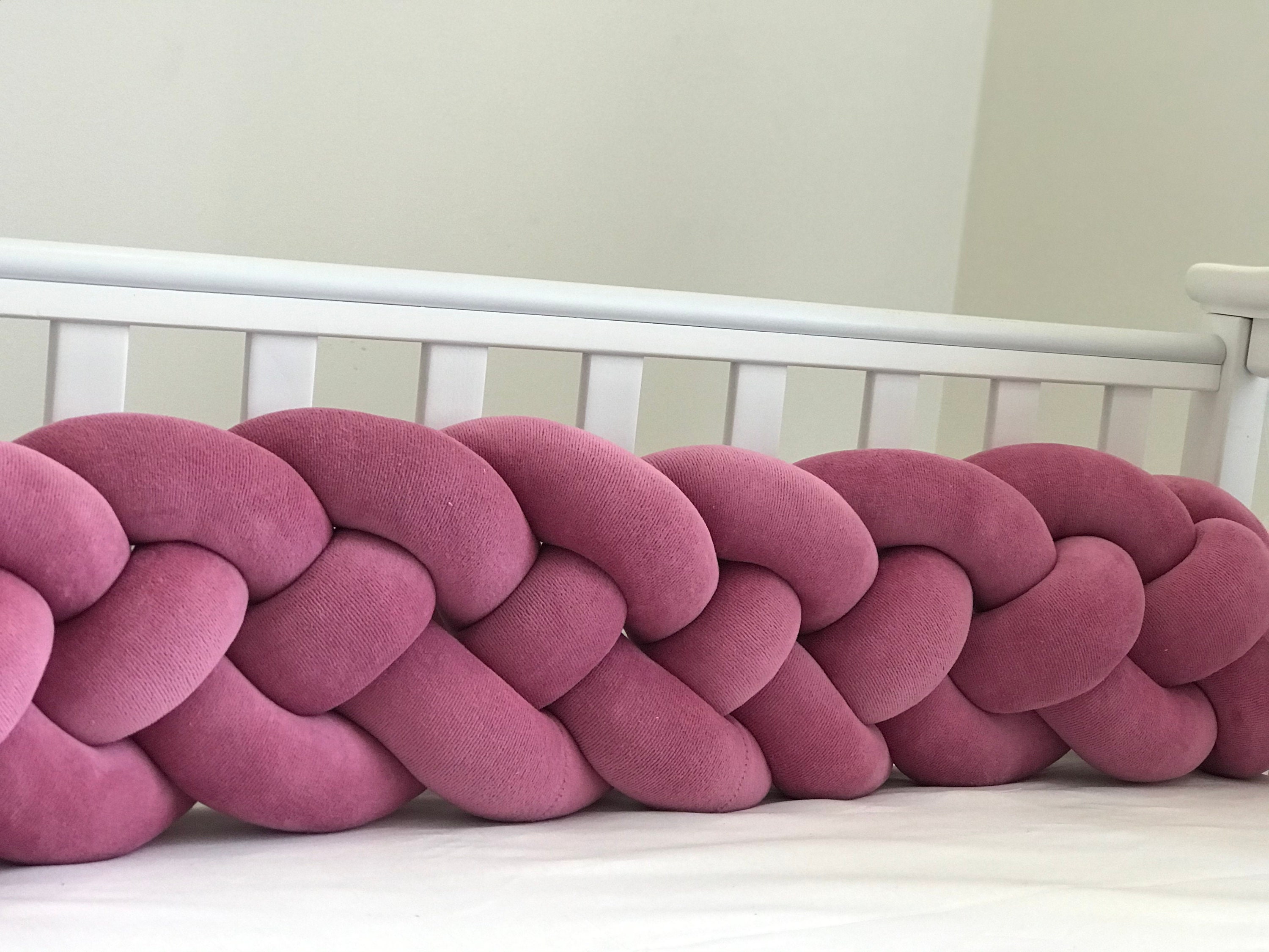 Double Bumper Decorative Pillow Bedding cradle bumper pads Etsy