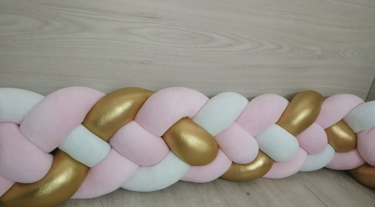 Knotted Cot Bumper Decorative Pillow Bedding cradle bumper Etsy