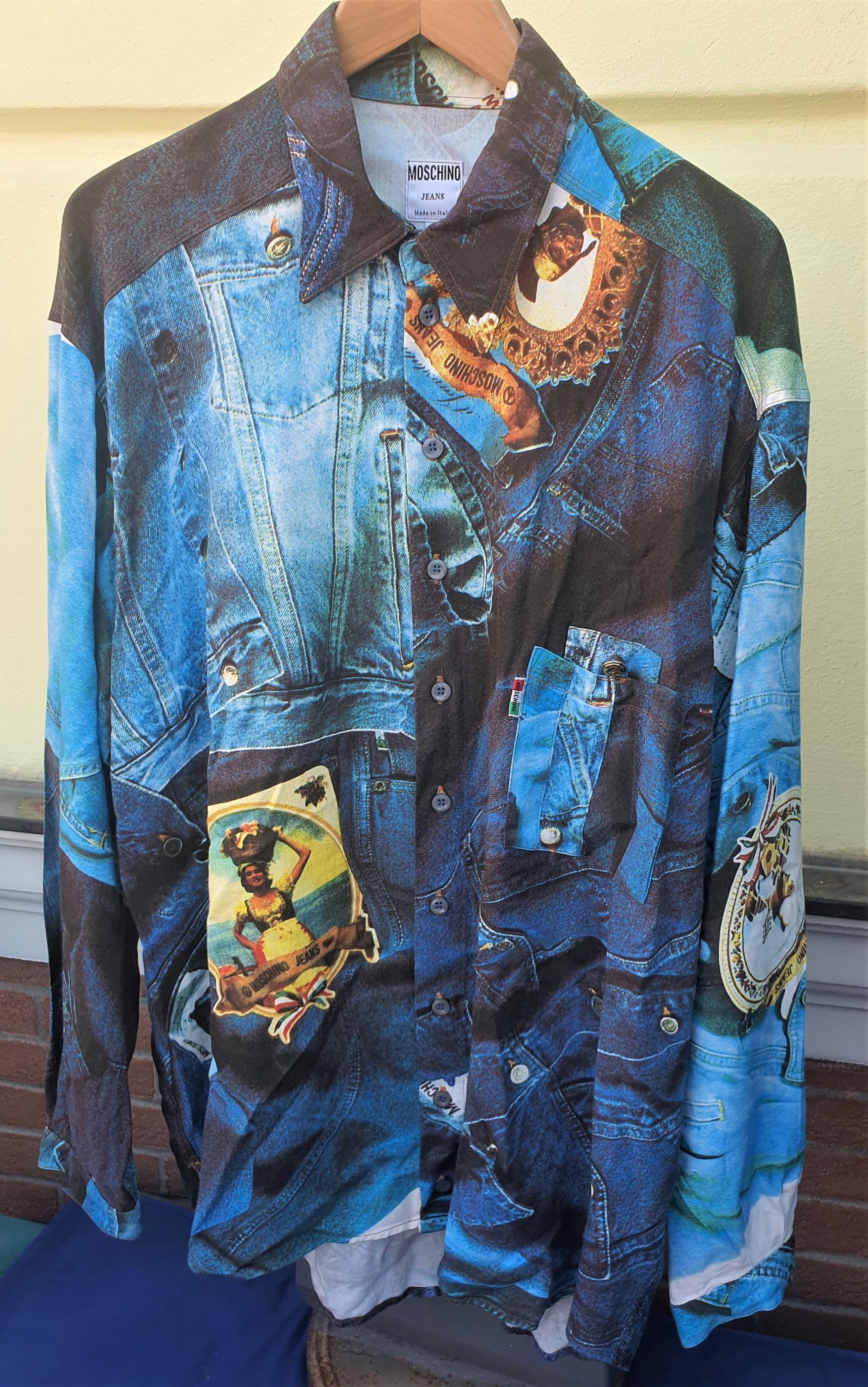 Mens Moschino 90s Jeans - Etsy