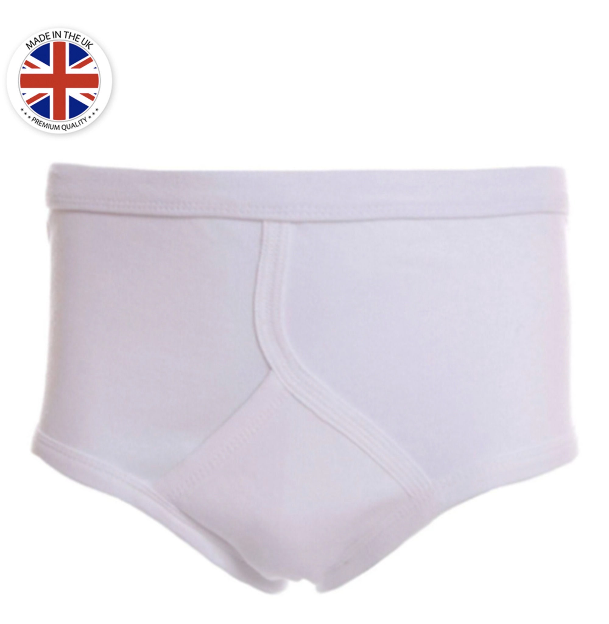 NEW Mens Y Fronts 100 Cotton Interlock Briefs Underwear 12 PAIRS British Made Etsy