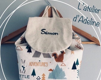 Sac A Dos Garcon Etsy