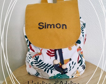 Personalized children's backpack